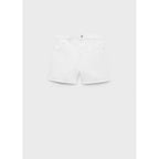 Short En Jean Droit Taille Haute