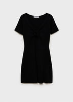 Robe En Maille Décolleté