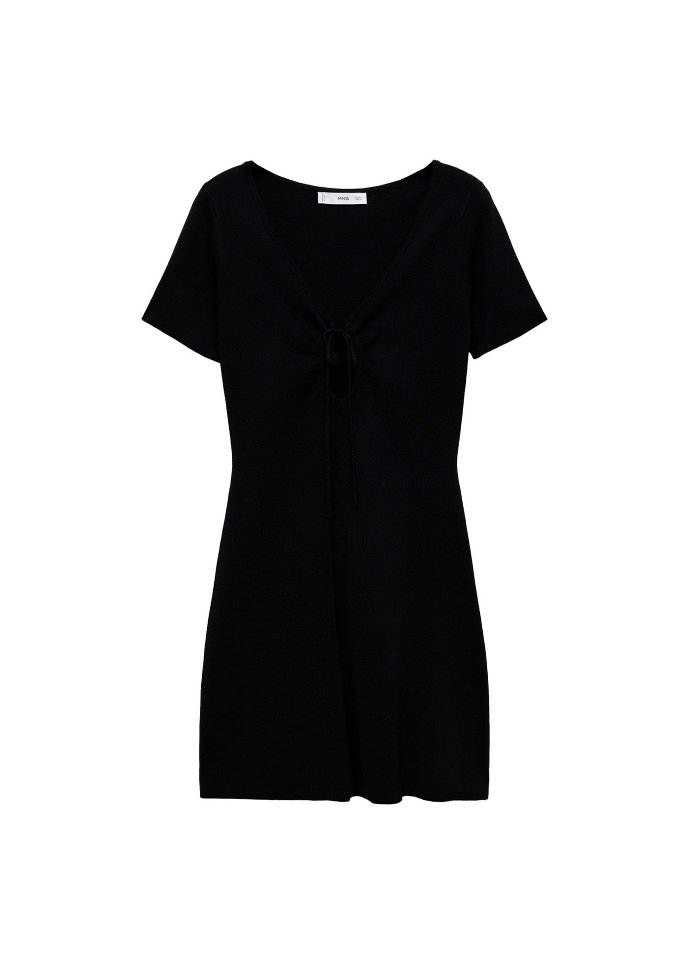 Robe En Maille Décolleté