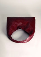 Sac Porté Épaule Cuir Tressé Moyen