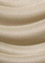 Jupe Lurex Froncée À Découpe