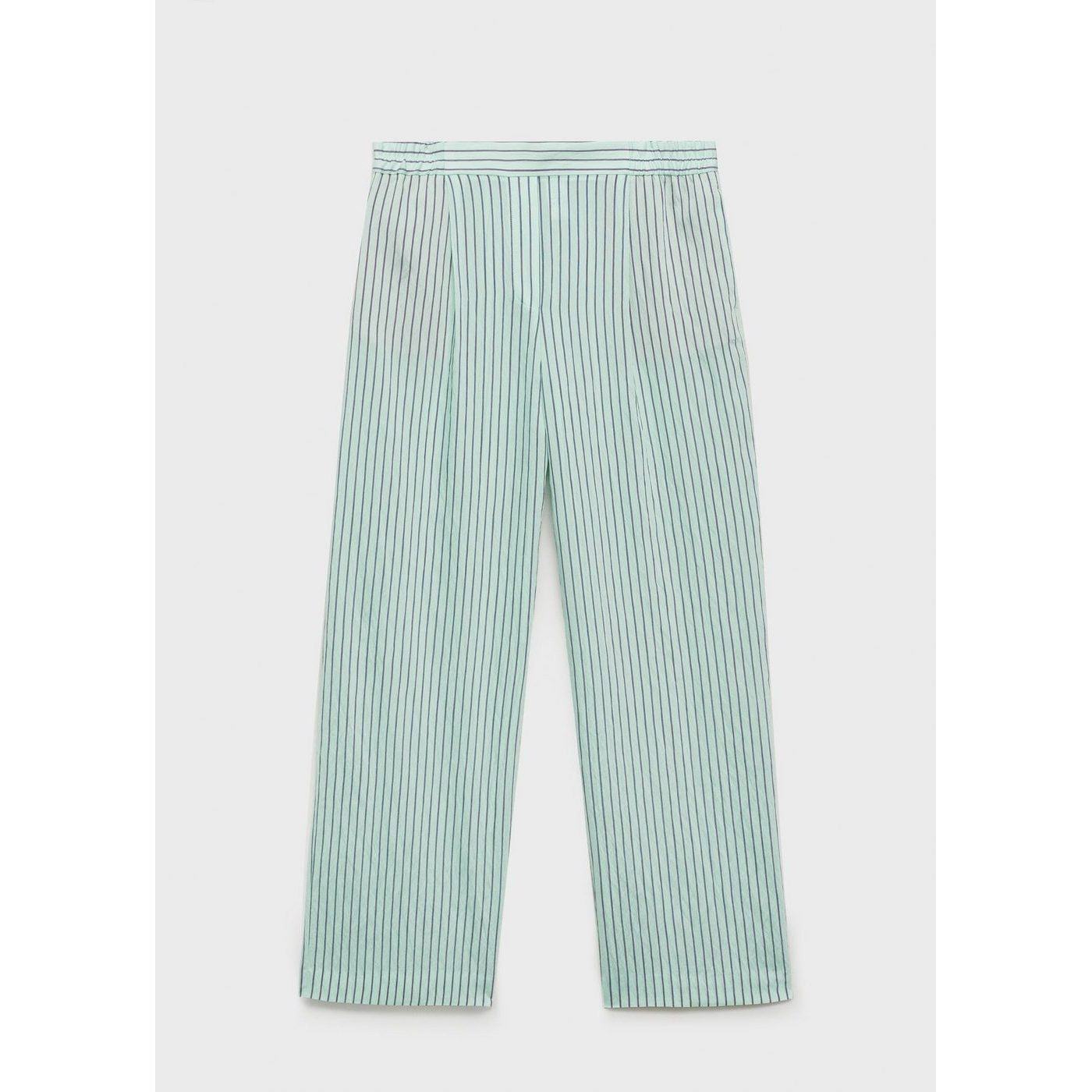 Pantalon Fluide À Rayures