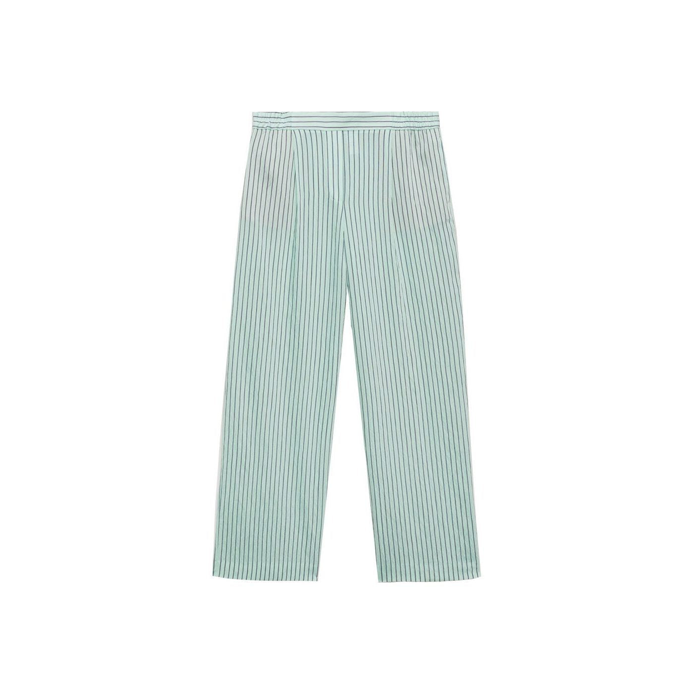 Pantalon Fluide À Rayures