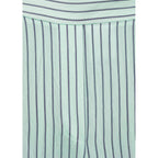 Pantalon Fluide À Rayures