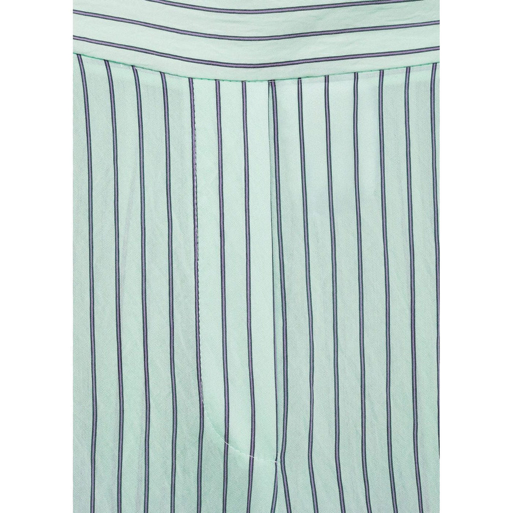Pantalon Fluide À Rayures