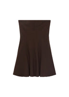 Robe Bustier À Plis Plats