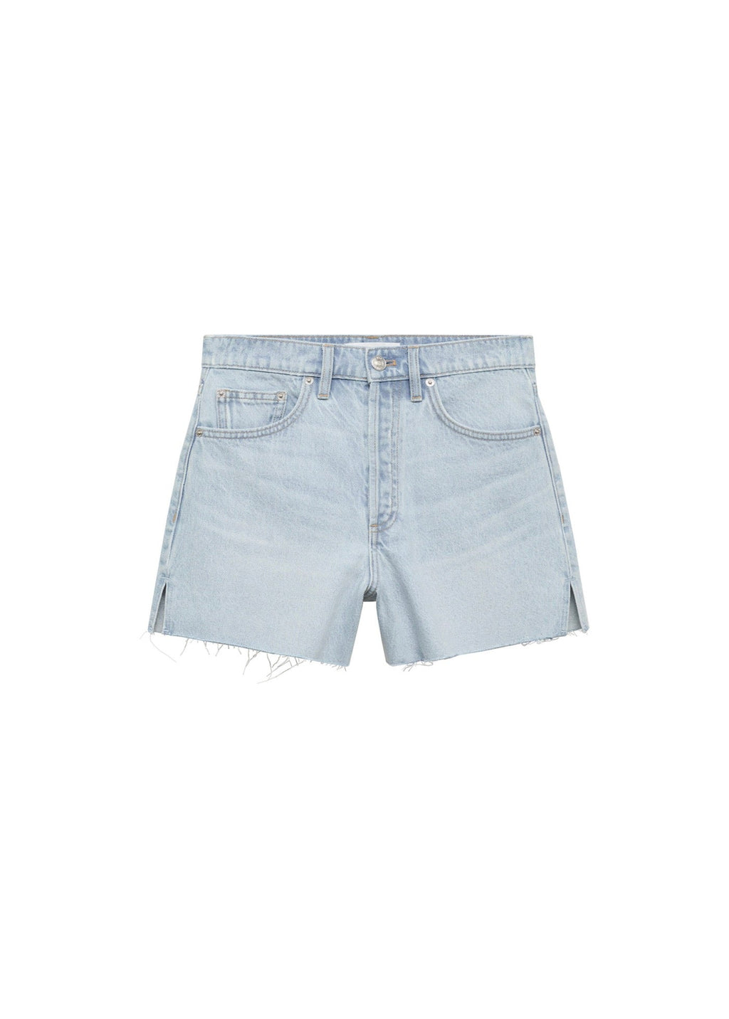 Short En Jean Bas Effiloché
