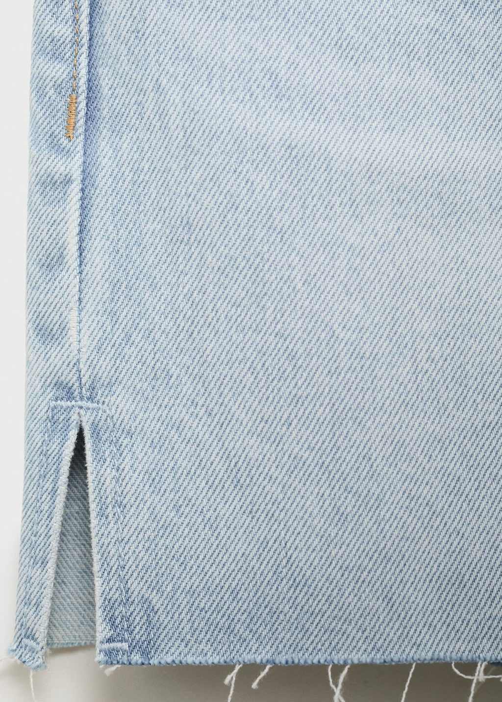Short En Jean Bas Effiloché