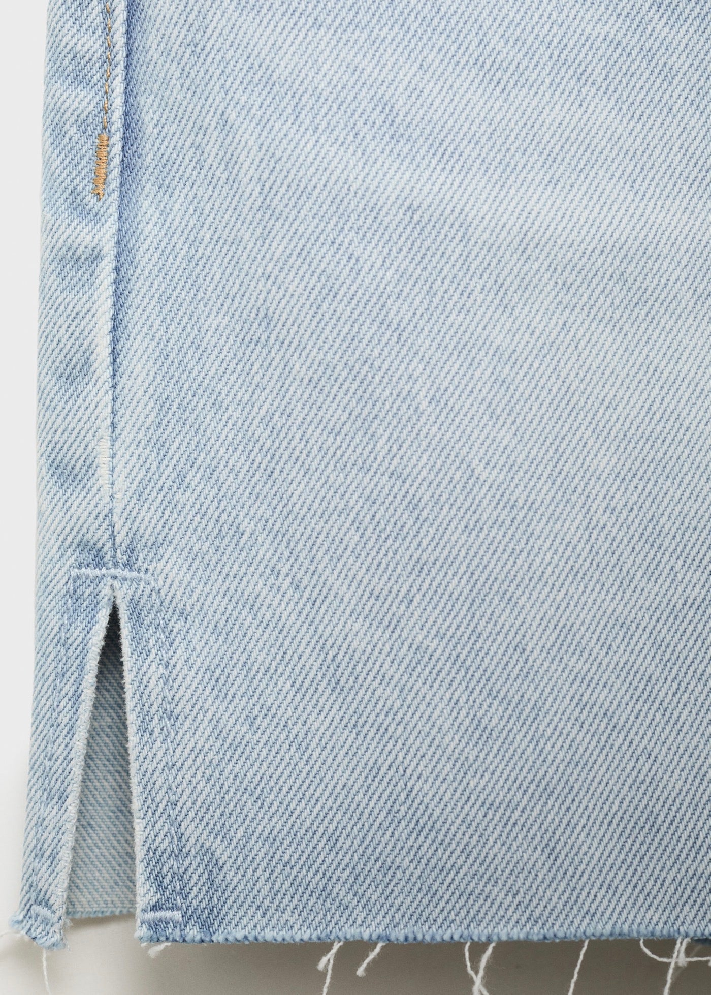 Short En Jean Bas Effiloché