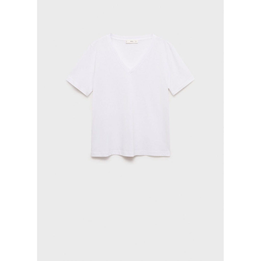 T-Shirt Coton Col En V