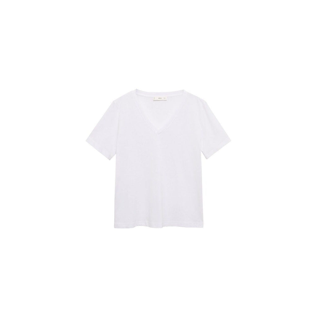 T-Shirt Coton Col En V