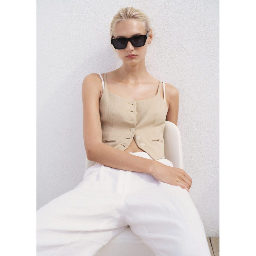 Gilet De Costume Lyocell