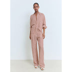 Pantalon Rayures Pinces