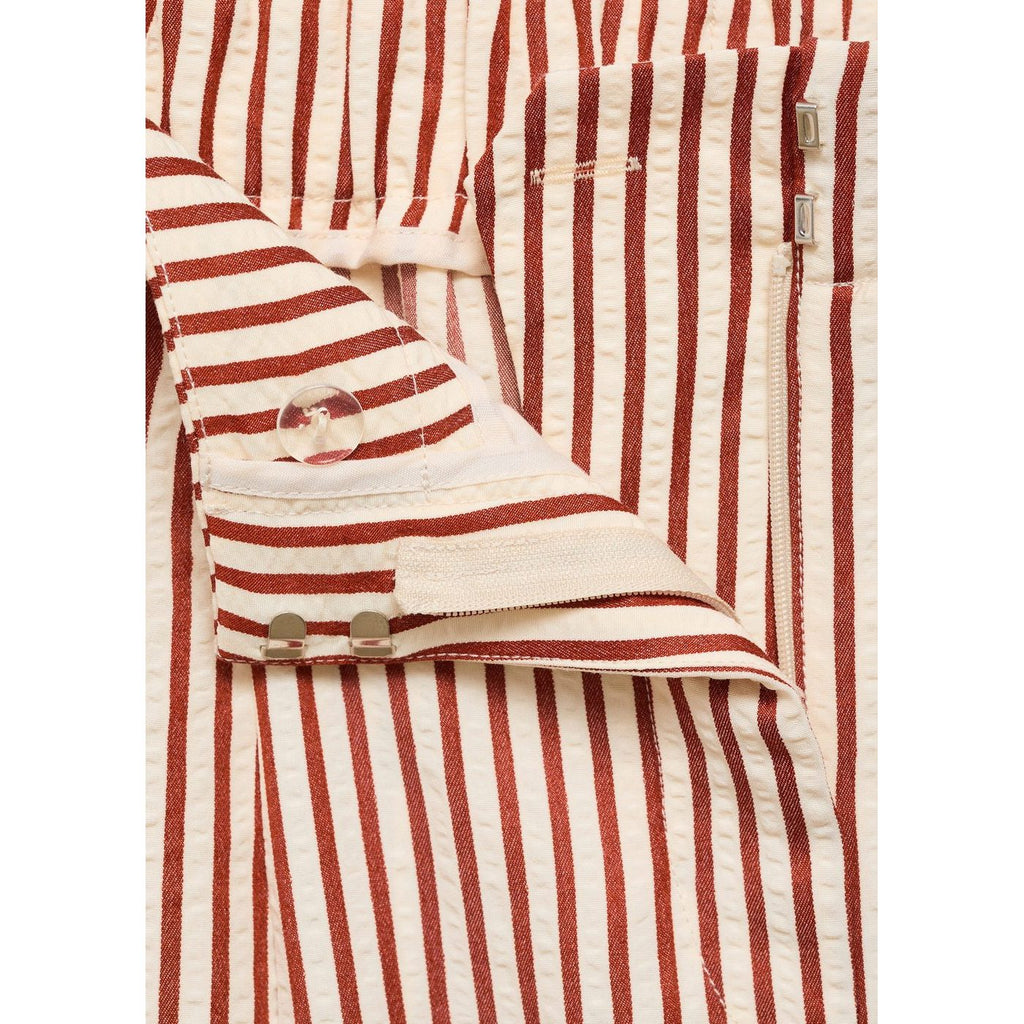 Pantalon Rayures Pinces