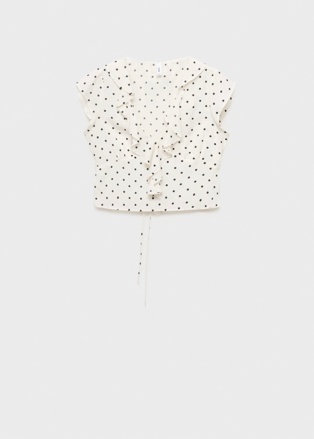 Blouse Pois Volant