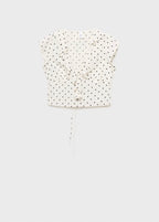 Blouse Pois Volant