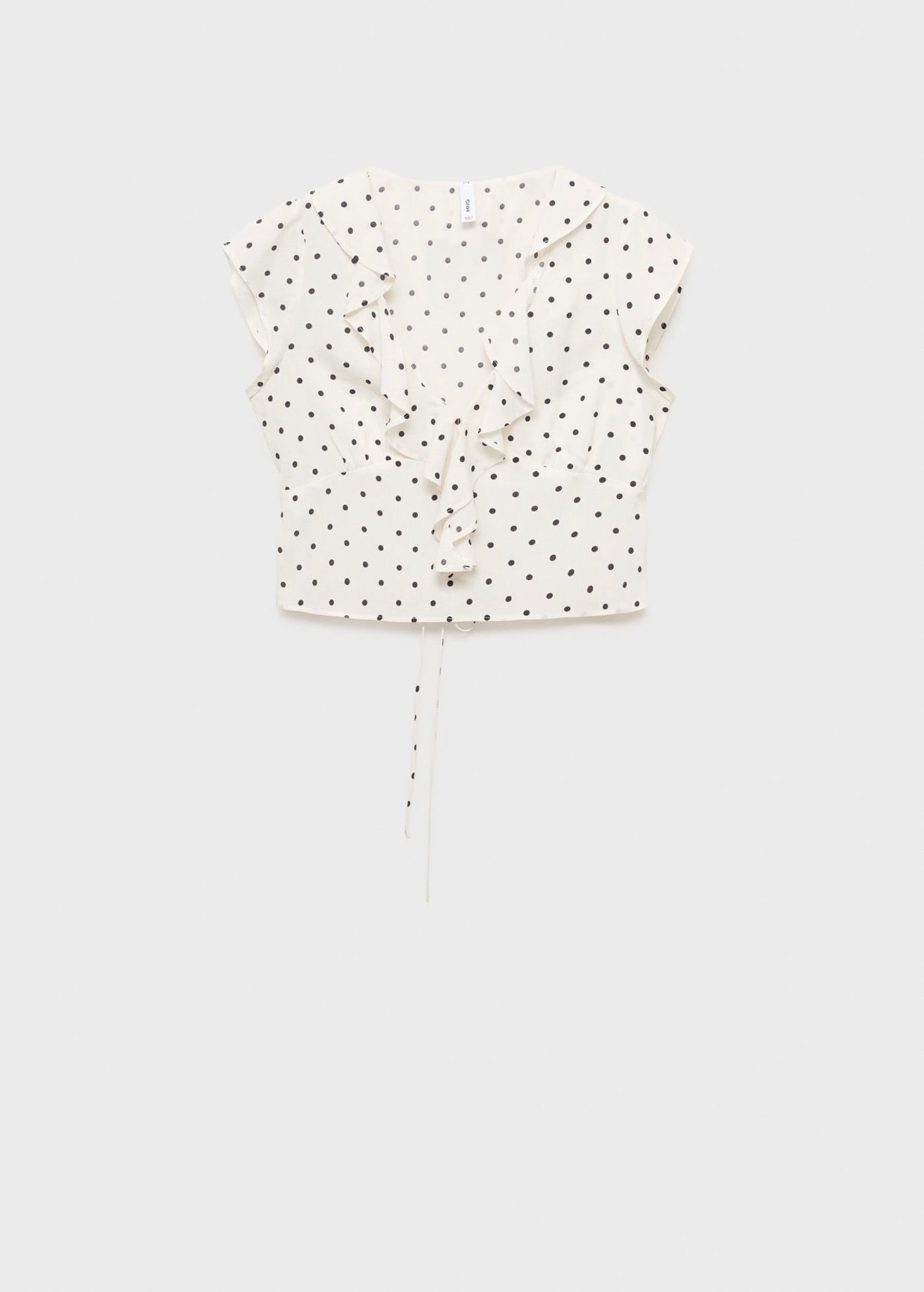 Blouse Pois Volant