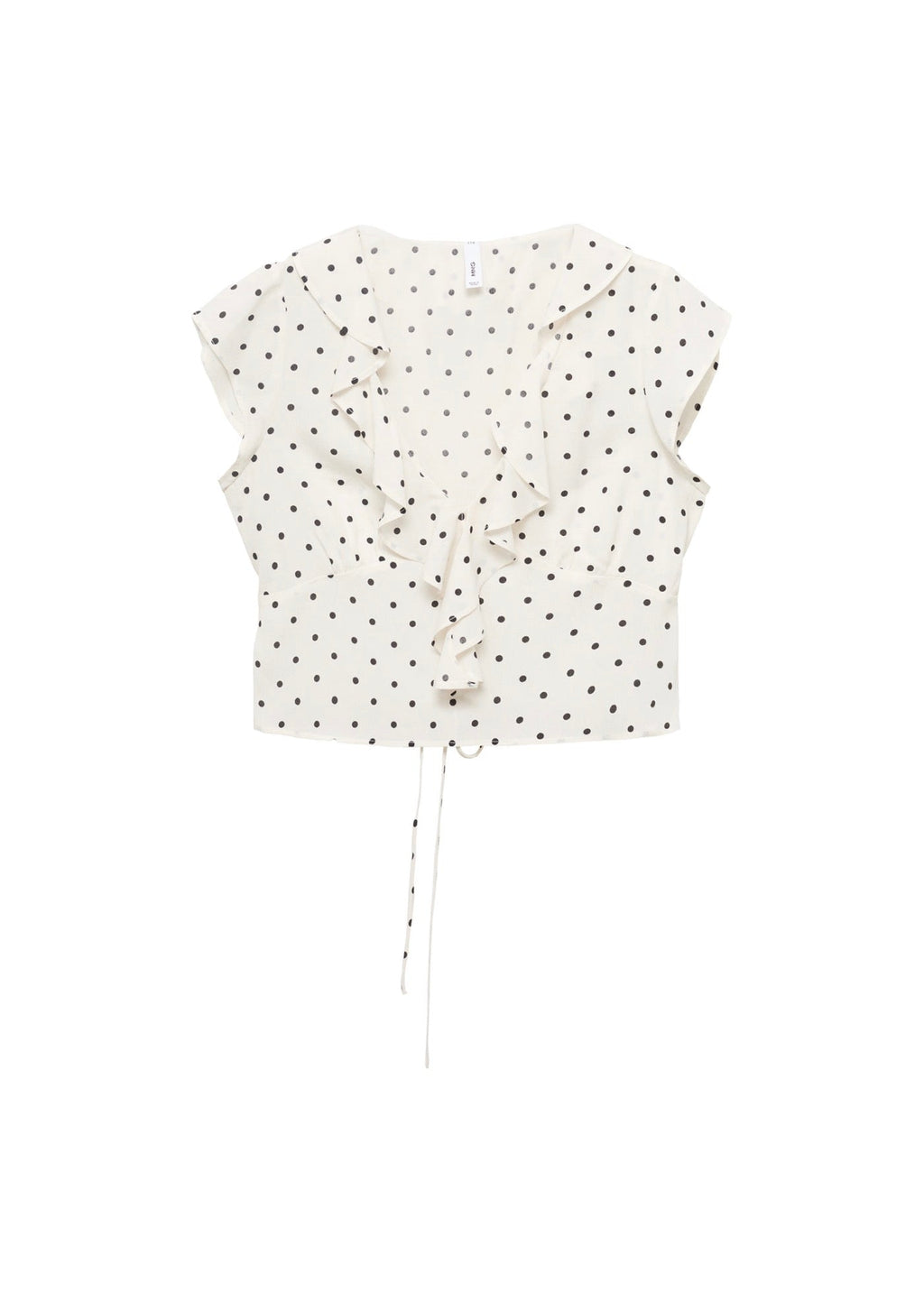 Blouse Pois Volant
