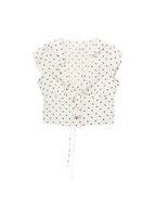 Blouse Pois Volant