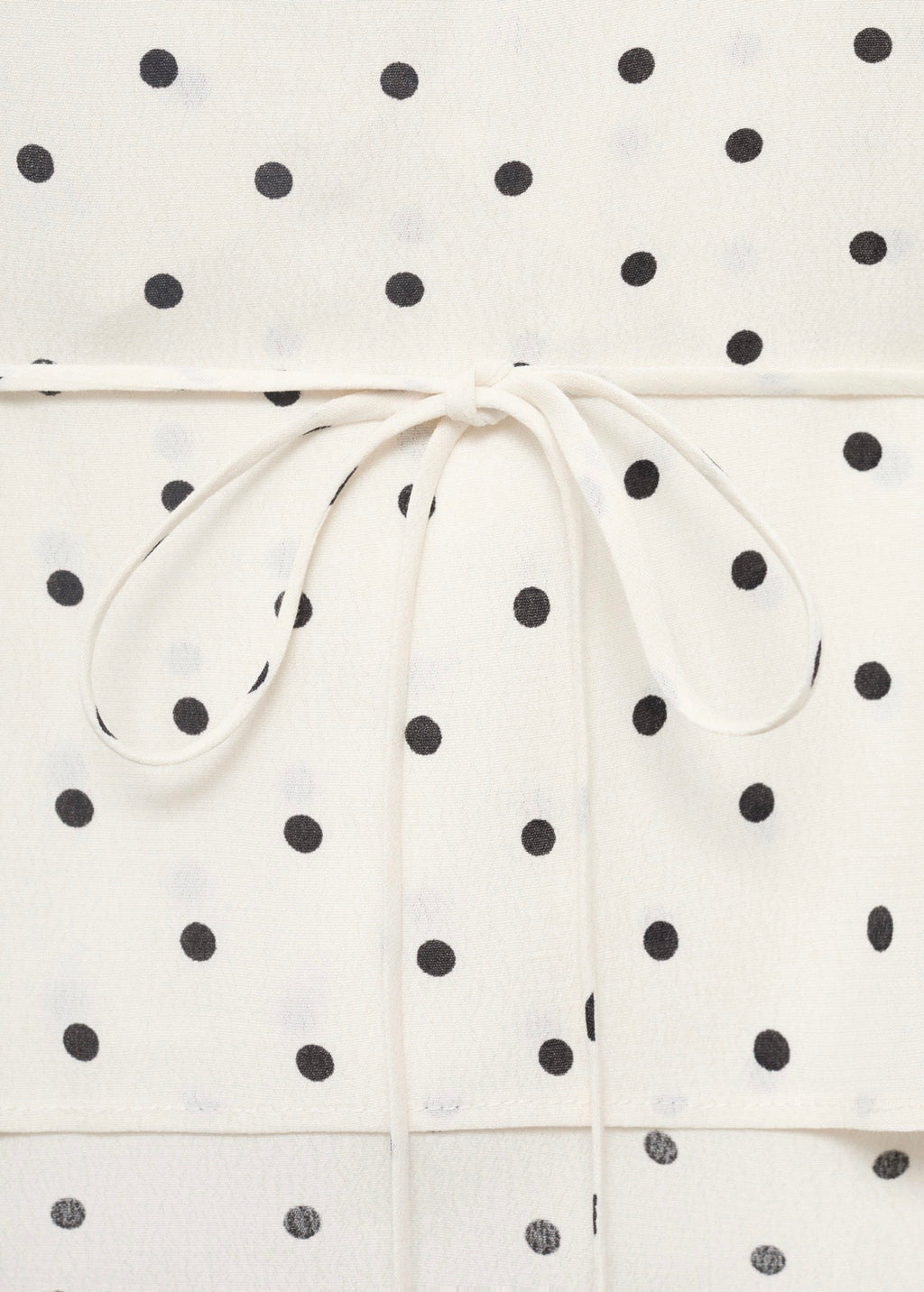 Blouse Pois Volant