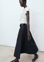 Blouse Pois Volant