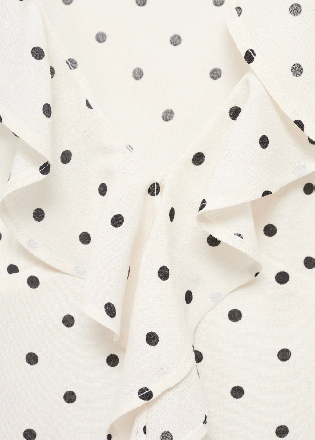 Blouse Pois Volant