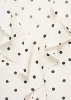 Blouse Pois Volant