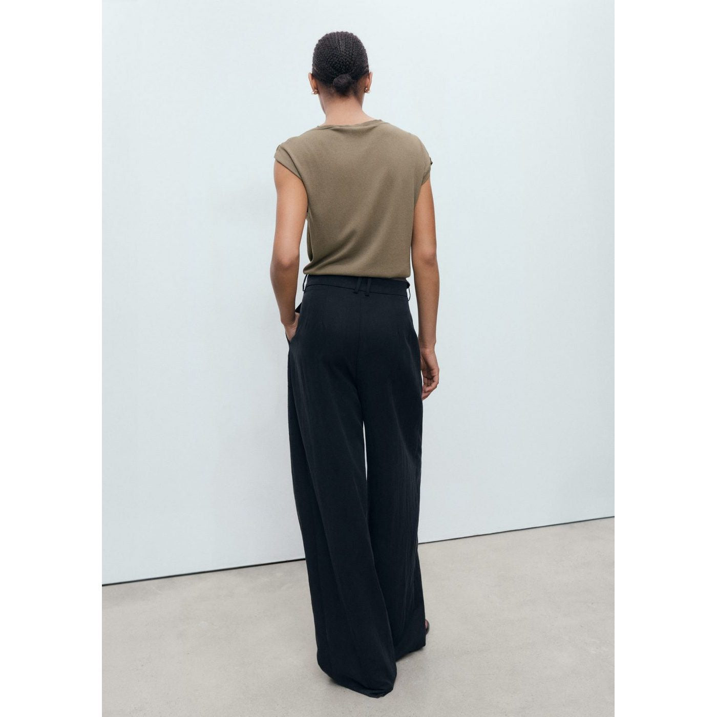 Pull En Maille Fine Avec Détails Métalliques