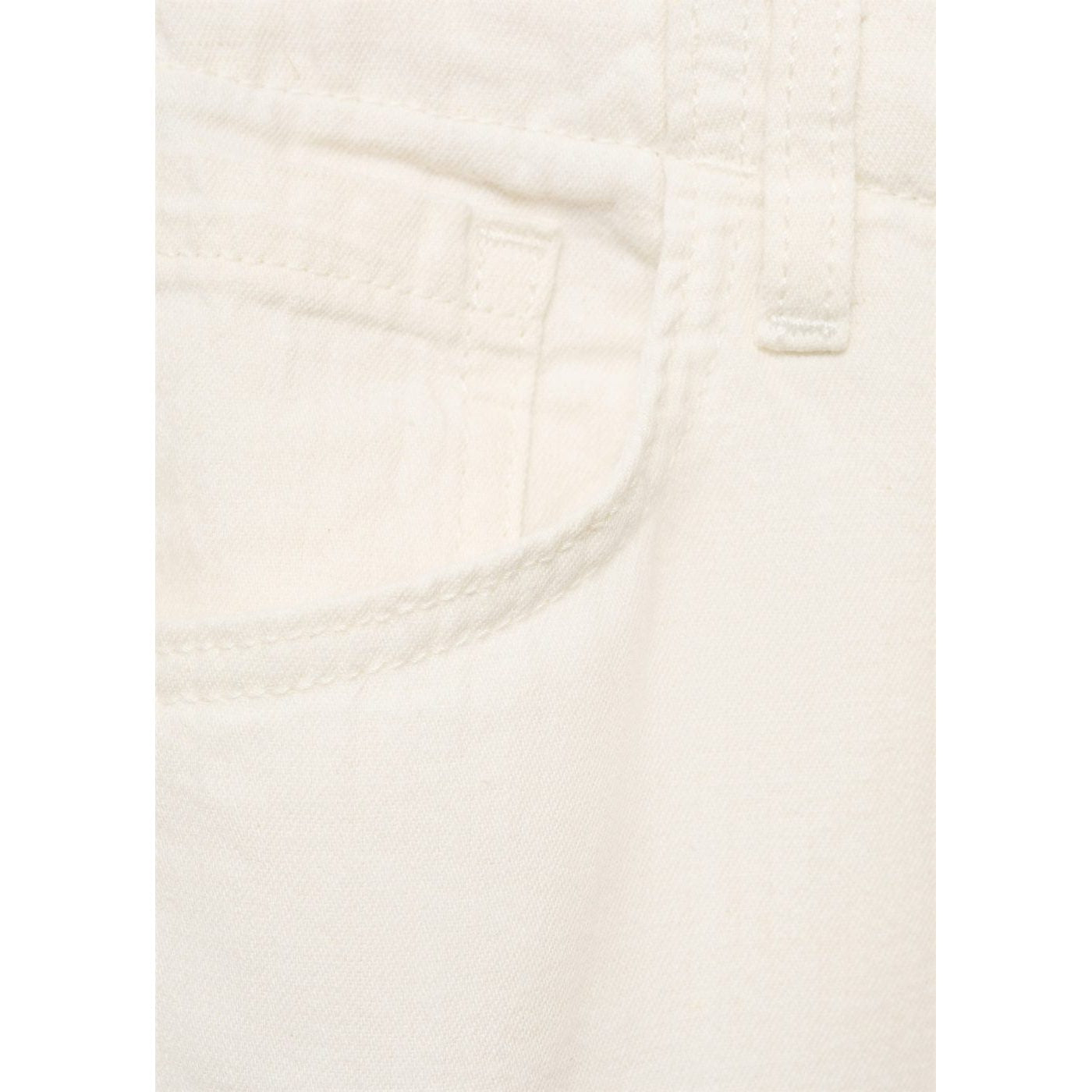 Pantalón Denim Wide Leg Cinturón