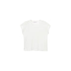 Pull En Maille De Coton Manches Courtes