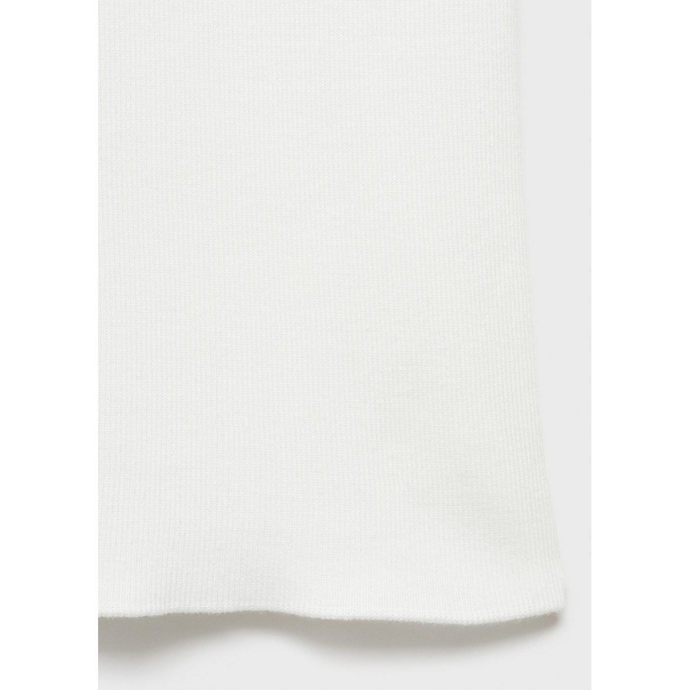 Pull En Maille De Coton Manches Courtes