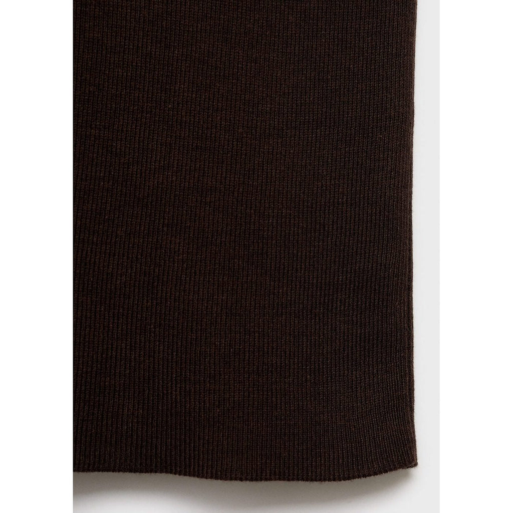Pull En Maille De Coton Manches Courtes