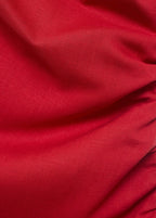 Robe Lyocell Décolleté Asymétrique