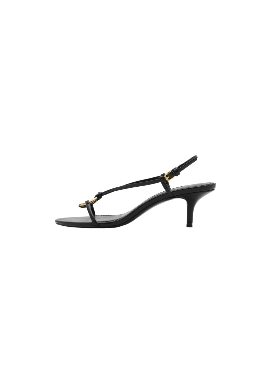 Sandales Talon Détail Anneau