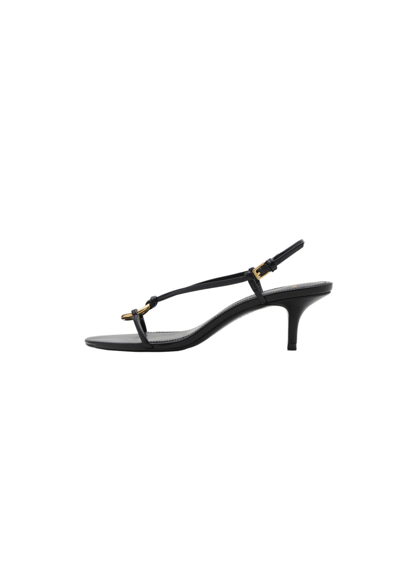 Sandales Talon Détail Anneau