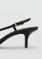 Sandales Talon Détail Anneau