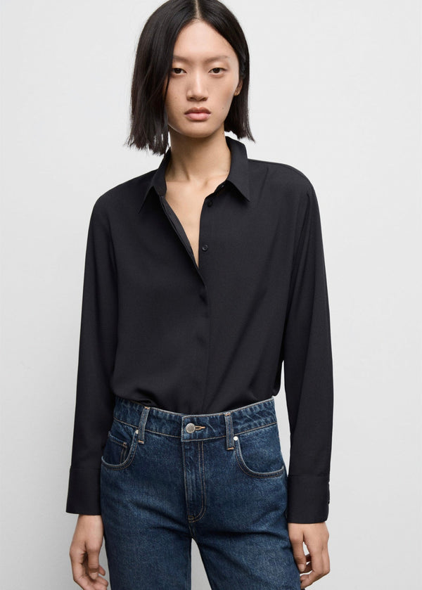 Chemise Fluide Manches Longues
