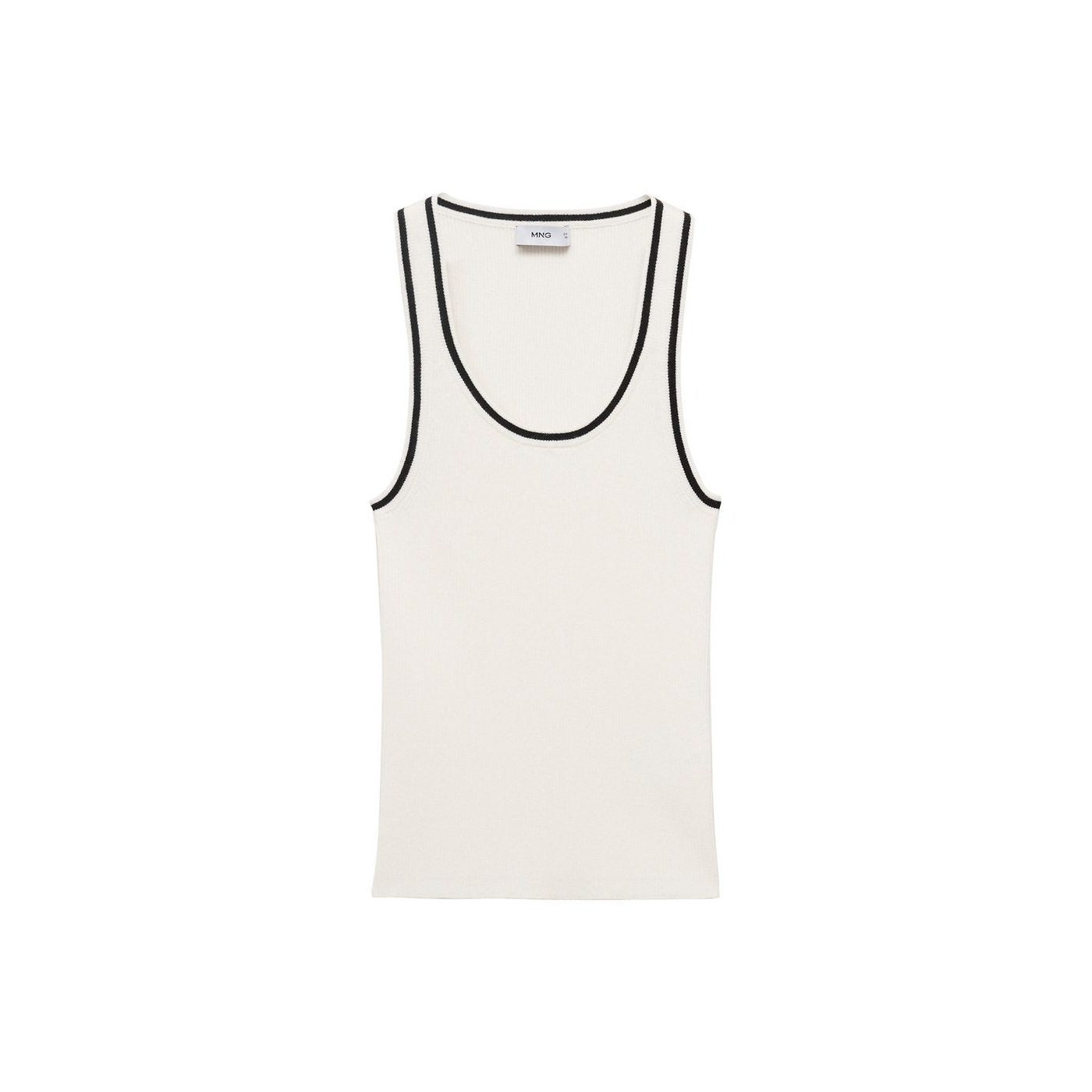 Top Maille Détails Contrastants