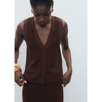 Gilet Maille Fine