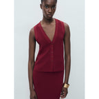 Gilet Maille Fine