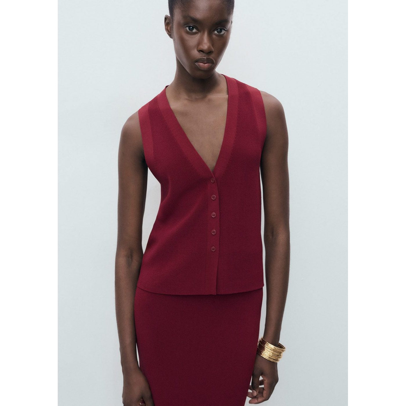 Gilet Maille Fine