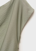 Blouse Modal Col Asymétrique