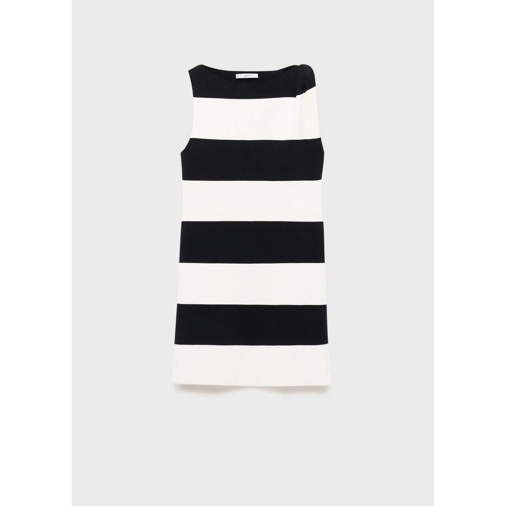Robe Maille Bretelles Asymétriques