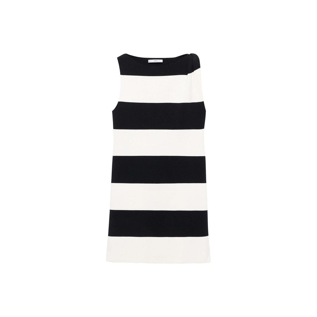 Robe Maille Bretelles Asymétriques