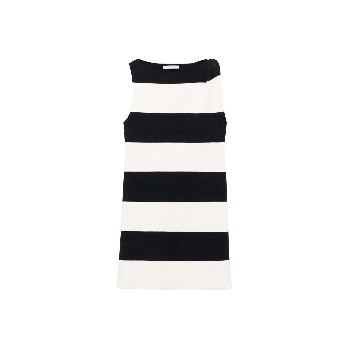 Robe Maille Bretelles Asymétriques