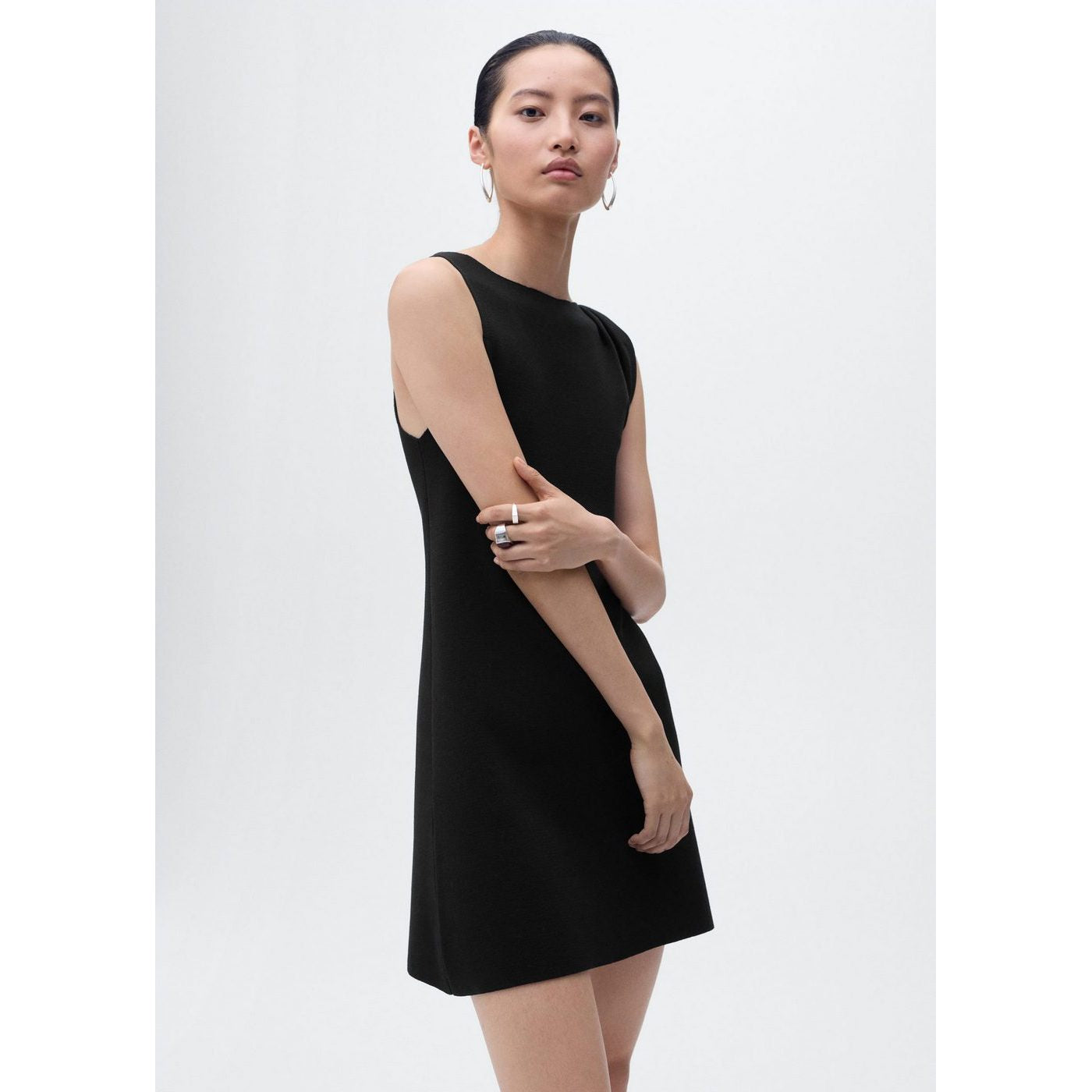 Robe Maille Bretelles Asymétriques