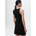 Robe Maille Bretelles Asymétriques