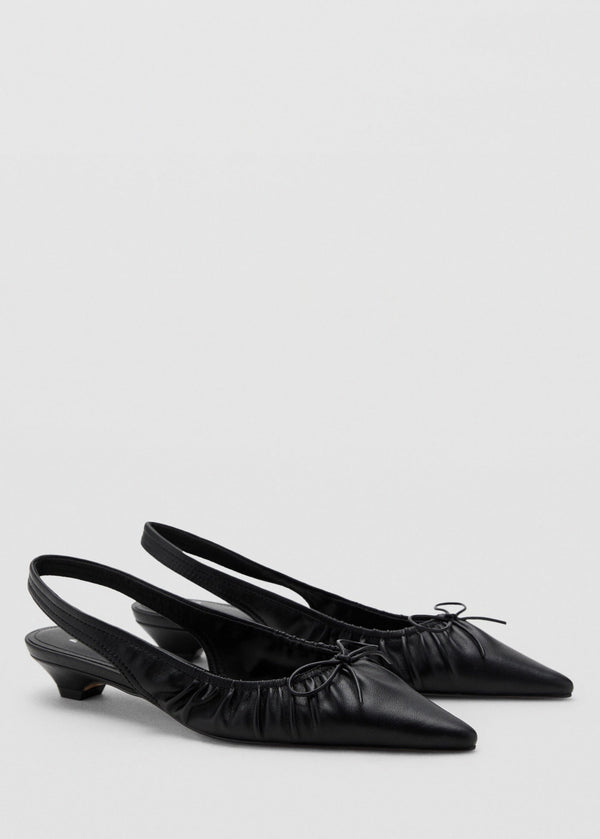 Chaussures Talon Froncé
