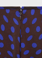 Pantalon Flare À Pois