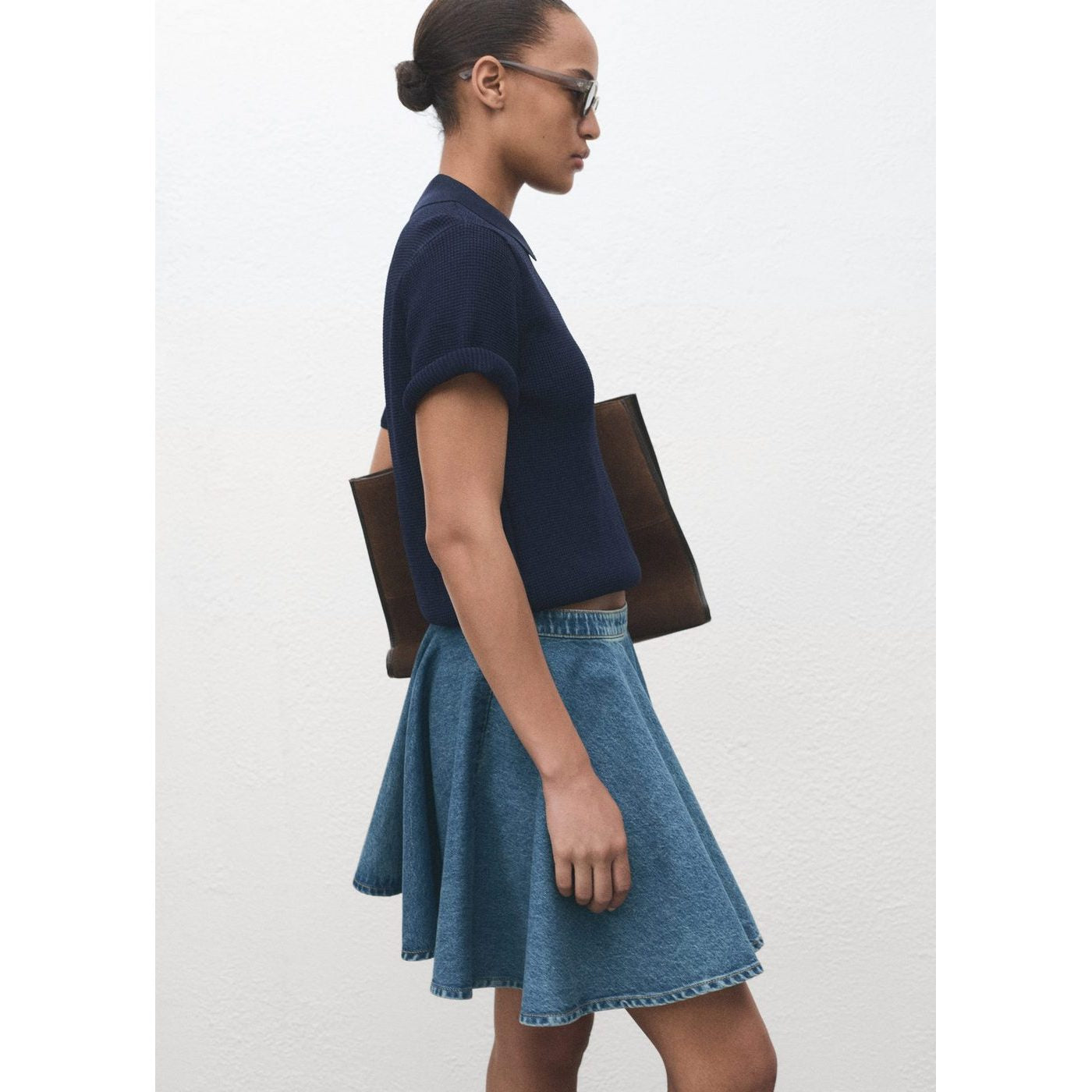 Jupe Courte Denim